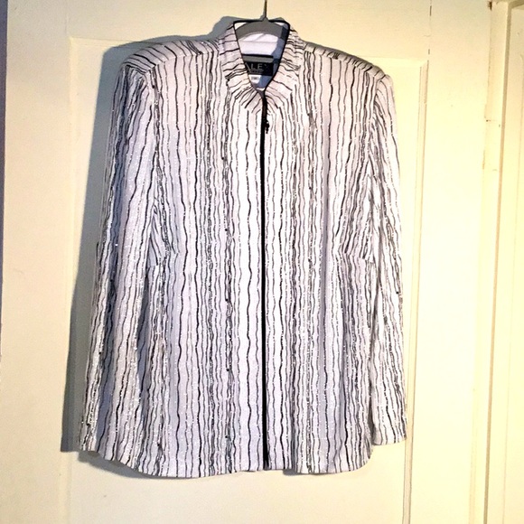 Alex Evenings shiny jacket. - Picture 1 of 3